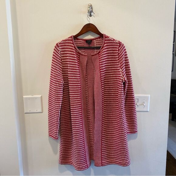 Talbots  Pure Merino Wool Open Front Cardigan L 100% merino wool duster - Picture 1 of 14